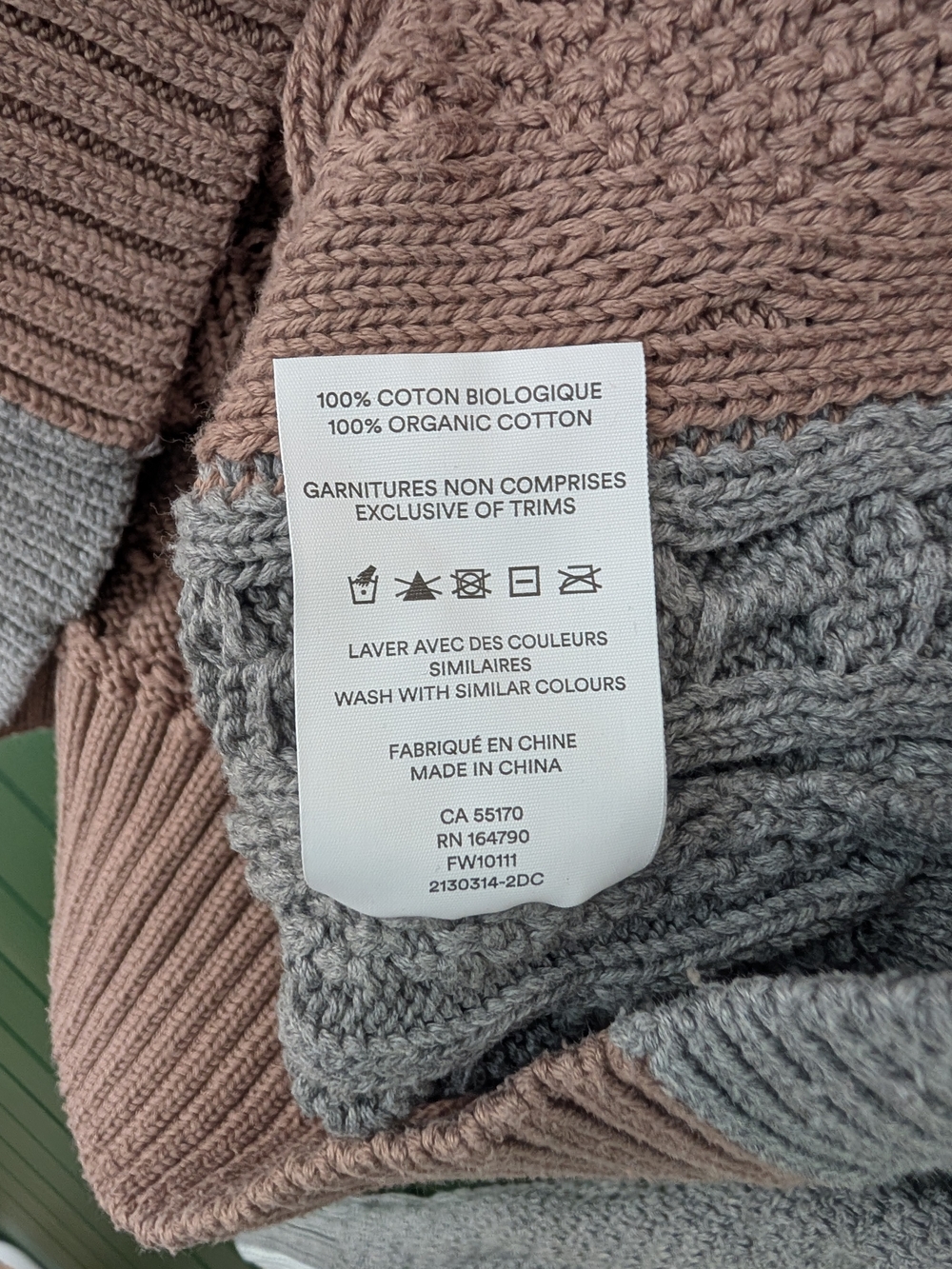 Frank & Oak Cotton Cable Knit Crewneck Sweater - Picture 4 of 4